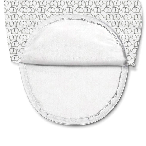 SwaddleMe Luxe Easy Change Swaddle, Ellie Elephant/Triangle Grey, Small/Medium (0-3 Months)...