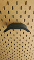 Just Hanging' Headphone Hanger Holder, Compatible with IKEA SKADIS pegboard (Matte Black)...