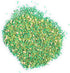 Art Craft Glitter, 3mm Star Sequins Confetti for Nail Art,Slime Supplies, Resin Craft, Home Decoration DIY Cards - 0.35oz (Golden Green)...