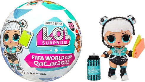 L.O.L. Surprise! X FIFA World Cup Qatar 2022 Dolls with 7 Surprises Including Accessories, Limited Edition Collectible Doll with Soccer Theme, Hol...