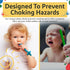 Hollow Teething Tubes - Baby Teething Toys for Babies 0-6 Months, Teething Toys for Babies 6-12 Months - Baby Teether, Teething Straws, Teething S...