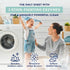 Cleancult Laundry Detergent Sheets - 3 Stain Fighting Enzymes - Concentrated Liquidless Laundry Detergent Sheets - Fragrance Free - 60 Loads - Fre...