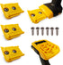 3 Pack DeWalt Tool Holder Wall Mount for 20v/60v Cordless Tools - Snap Fit DeWalt Drill Holder Wall Mount & DeWalt Tool Hanger with 6 Screws - DeW...