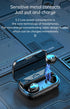True Wireless Earbuds, 2024 Bluetooth Headphones 5.3 Earbuds, Waterproof Touch Control Ear Buds in-Ear Built-in Mic, with LED Power Display, IP7 W...