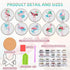 JHGCVX 10 Pcs Flamingos Diamond Painting Coasters Kit,Diamond Art Coasters with Holder,Cute Flamingos Diamond Painting Coasters for Adults Beginne...