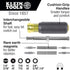 Klein Tools 32500MAG Magnetic Multi-Bit Screwdriver / Nut Driver, 11-in-1 Multi Tool with 8 Bits, 3 Nut Driver Sizes, Cushion Grip Handle...