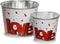 National Tree Set of 2 Valentine Tin Pots with Red "Love" (RAV-HJRS15052)...