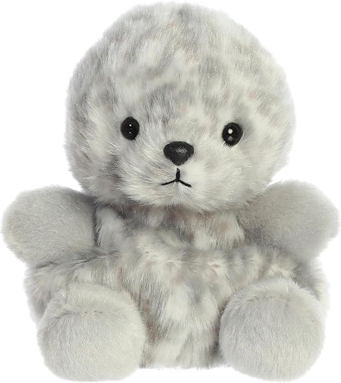 Aurora® Adorable Palm Pals™ Marina Harbor Seal™ Stuffed Animal - Pocket-Sized Play - Collectable Fun - Grey 5 Inches...