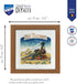 Vervaco Cross Stitch Embroidery Kits, Wall Decoration, Pre-Printed Embroidery Set, Embroidery Picture, 100% Cotton, Embroidery templates 6.70 x 6....