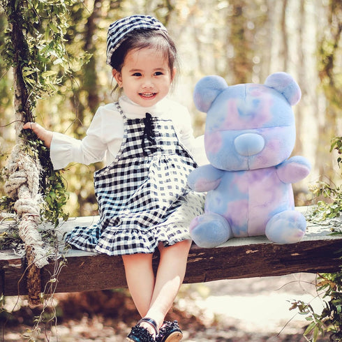 Tie Dye Bears Stuffed Animal Plush Toy - Plushie for Ages 3+ - Super Soft and Cuddly – Good for Girls and Boys, Employees, Collectors, Great Valen...