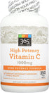 365 Everyday Value, Vitamin C 1000mg, 250 ct...
