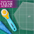 Hexagon Quilting Template Set - 7" with 1/4" Seam Allowance - Durable Acrylic Templates for Quilting, Patchwork, Crafting, & Sewing Projects - Cle...