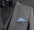Mens Handkerchiefs 100% Cotton Plaid Handkerchiefs Classic Pocket Squares Set Gift Set 6PCS...