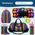 Wildkin Kids Insulated Lunch Bag – Reusable, Ideal for Hot/Cold Snacks, School & Travel - Rainbow Hearts...
