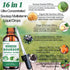 Soursop Graviola Liquid Drops, Organic Soursop Leave Extract w/Sea Moss, Elderberry Vitamin C and Zinc, 16-in-1 Soursop Bitters Liquid for Cell Su...