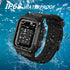 Compatible with for Apple Watch Band Case 42mm 44mm Series 5/4/3, IP68 Waterproof Case with Soft Silicone Band and Anti-Scratch Protector,Compatib...