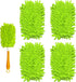 Reusable Duster Refill Compatible with Swiffer Hand Duster - Microfiber Ceiling Fan Duster for Swiffer Dusters Extended Handle - 360 Heavy Duty Du...