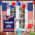 Donald Trump 2024 Flag,Take America Back Flag, Double Sided 12 x 18 Inch unique seasonal flag, Perfect for patio, porch, lawn or garden Decoration...