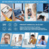 GLINDAR Blue Light Blocking Glasses for Women Men Oversized Square Computer Glasses Reduce Eye Strain Clear...