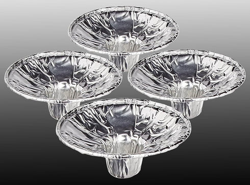 Ohr Candles Extra Heavy Disposable Aluminium Foil Candle Holder, Drip Cup Bobeches - 1 Pack - 50 Pieces...