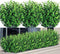 Ouddy Decor 8 Bundles Artificial Greenery Stems Fake Plants Outdoor UV Resistant Faux Plastic Boxwood for Kitchen Office Garden Porch Farmhouse Wi...