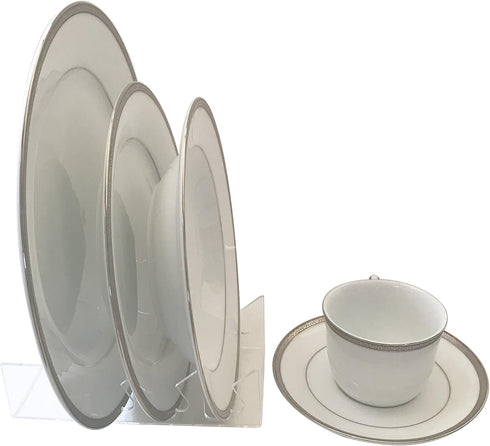 Dinnerware Plate Place Setting Display Stand for 3 - 5 Plates (Item #102113)...