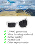 Men's and Women'sFashionable Sunglasses,UV Protection Sunglasse,Cool Design,High-Definition Lens....