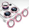 AGVEE 3+3 for iPhone 14 Pro 6.1" / 14 Pro Max 6.7" Camera Lens Protector, Bling Diamond & Bling Glitter Metal Ring 9H Tempered HD Glass Camera Pro...