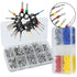 Car Electrical Terminal 1/1.5/1.8/2.2/2.8/3.5mm Auto Non-Insulated Plug Removal Tool Male Female Crimp Seals Automotive Wire Connectors pin kit Mo...