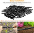 Drip Irrigation Coupling Fittings?120 Pieces Barbed Coupler Irrigation Parts with Sharp End Fits for 1/4 Inch Irrigation Tubing Drip Line Connecto...