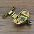 Metal Table Locks, 6 Sets Heavy Duty Dining Training Table Buckles Connectors Table Leaf Hardware Accessories, Yellow...