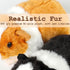 2pc Guinea Pig Stuffed Animals - Realistic Plush Cute Plushie Toys for Kids, Small Live Animals Pet Doll Toy for Boys Girls Birthday...