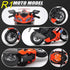 Toy Motorcycles, Diecast Motorcycle Toy with Music Lighting,Toy Motorcycle for Kids 3-5,Toy Motorcycles for Boys (Orange)...