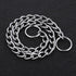 Dog Chain Collars (Made in USA) 304 Stainless Steel Metal Chew Proof Dog Necklace Anti Winding Dog Leash Extension Lead for Small Medium Large and...