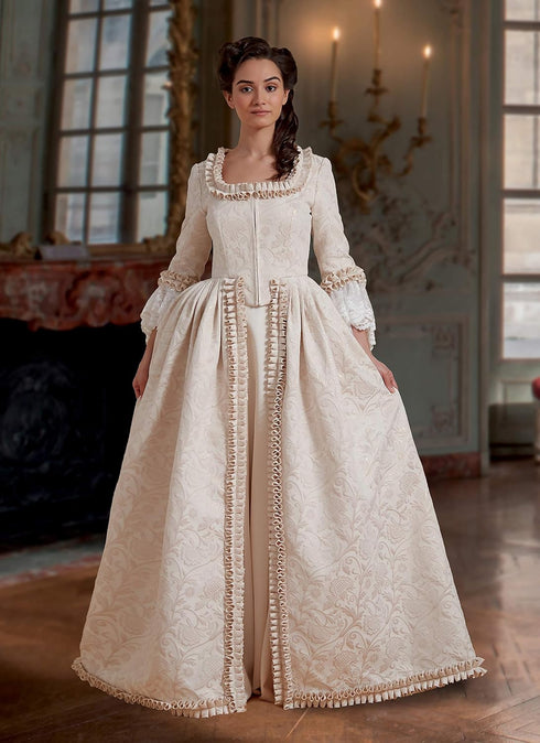 McCall Pattern Company McCall's Women's Victorian Costume Dress and Jacket, Sizes 14-22 Sewing Pattern, White...
