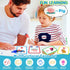 KMUYSL Short Vowel Spelling Flashcards, CVC Sight Words Handwriting Cards, Learn to Write Phonics Flash Cards, Fine Motor Montessori Educational T...