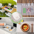 Clear Silicone Mat for Kitchen Counter, 10.24”x 14.2”(1MM) Non-slip Countertop Protector Liner, Small Non-Stick Baking Mat, Heat Resistant Placema...
