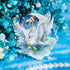 Yoksas Holographic Shiny Fantasy Starry Swan Stickers - 60Pcs Waterproof Clear Glitter Aesthetic Scrapbook Stickers for Junk Journals,Planner,Resi...