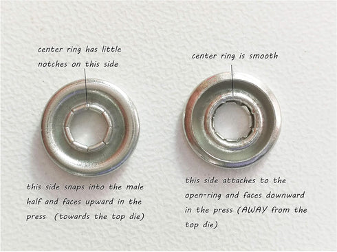 10L0L Metal Stainless Steel Snaps Buttons Kit, No-Sew Button Fasteners Studs with Fabric, 3/8 Inch Fastener Pliers (Snaps Pliers and 100 Pieces of...