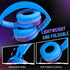 rockpapa Grade Wired Headphones with Microphone, Lightweight Foldable Stereo Bass Headphones with No-Tangle Cord & 3.5mm Jack for Adult/Kids, Lapt...