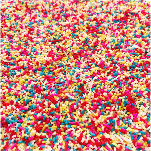 EHOPE 100G Fake Sprinkles Polymer Sprinkles Faux Sprinkles Resin Sprinkles Clay Sprinkles For Resin Fake Candy Sprinkles for Nail Art DIY Crafts C...