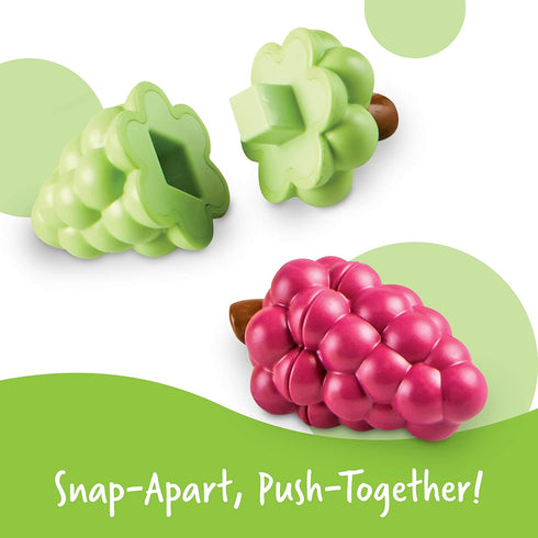 Learning Resources Snap-n-learn Fruit Shapers,Fine Motor Toy for Toddlers, Ages 2+...