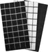 Ritz Premium 100% Cotton Terry Check Kitchen Dish Towels - Highly Absorbent, Super Soft, Long-Lasting, 25"x15", 3-Pack, Black...