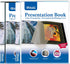 BAZIC Presentation Book 10-Pockets Binder w/ Plastic Clear Sleeves, Fits 8.5x11" Paper, Color May Vary, 1-Unit...