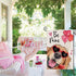 Valentines Day Dog Be Mine Garden Flag 12x18 Double Sided,Golden Retriever with Balloons Small Yard Flag,Seasonal Outdoor Decor for Anniversary We...