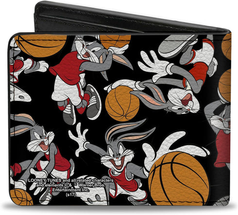 Buckle-Down Men's Bifold Wallet Bugs Bunny...