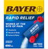 Bayer New Rapid Dissolvable Raspberry Flavor Powder Packs with Aspirin & Caffeine for Fast Acting Headache, Muscle and Body Pain Relief...