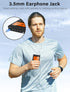 AM FM Portable Radio Personal Radio with Excellent Reception Battery Operated by 2 AAA Batteries with Stero Earphone, Large LCD Screen, Digtail Al...