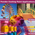 Powder Coating Powder | Powder Coat Perfect for Metal Surfaces | Car Paint | Building Materials | Powder Paint for Steel Structures, Factories, Bu...