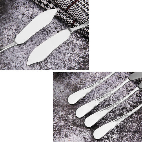 8pcs Stainless Steel Butter Knife, Cheese/Butter Spreaders, Breakfast Spreads Knives,Cheese and Condiments...